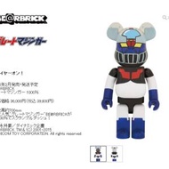 Medicom Be@rbrick マジンガーZ 1000% / 鐵甲萬能俠 1000% / 100%電鍍版