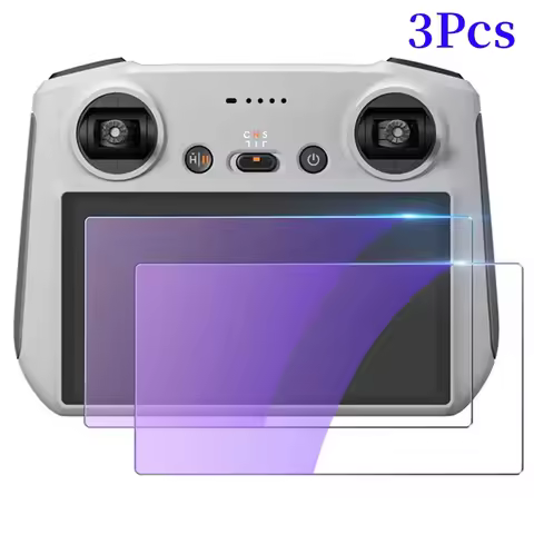3 Pack Anti-Blue Ray Tempered Glass For DJI Mini 3 Pro Remote Controller Screen Protector for DJI Mi