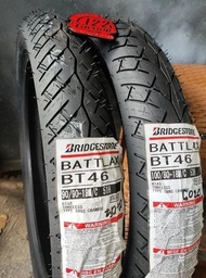 set ban bridgestone new BATTLAX BT46 90 90 R18 dan 100 80 ring 18