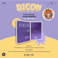 BTS PHOTOCARD 101:CUSTOM BOOK/DICON