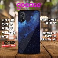 GO Case ( AG 29 ) Softcase Glossy For Oppo A18 A38 A98 A58 A78 A77S A57 A76 A79 5G A15 A15S A12 A95 