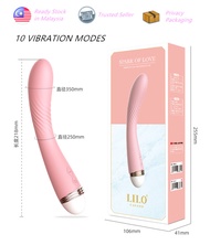 G Spot Dildo Vibrator for Woman Silicone Waterproof 10 Modes Vibrator Clitoris Massager Female Mastu