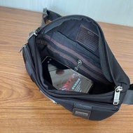 [Tumiseller.my][Ready Stock]Tumi2223401hko classic versatile chest bag diagonal backpack! Ballistic nylon wear-resistant and waterproof fabric