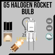 G4 halogen bulb 50W 20W 12V NOT DIRECT POWER