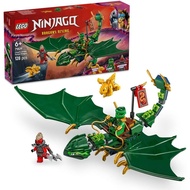 [ZRmar03] LEGO NINJAGO Lloyd’s Green Forest Dragon 71829 Toy Building Kit with 2 Minifigures for Ima