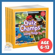 WS E - Quiz Champs Series (Full Set 1) (5 Books) Children Science Book Age 6-12