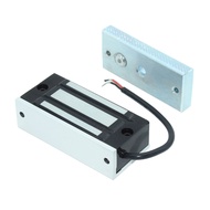 Dc12v 24v Kunci Elektrik Magnet Elektromagnet 60kg 100lbs Daya Tahan