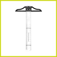 ◶ → ╰ ∢ T Square 24 Inch Acrylic T Square 60cm Transparent Detachable Head For Students And Profess