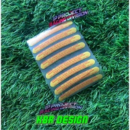 Takasago excel asia rim Warning Stickers Only UV Premium forged UV Premium