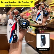 BMW 24 New 5 Series/7 Series I5 I7 Track Version Key Cover G60 G70 G05 G60 ABS Painted Car Key Prote