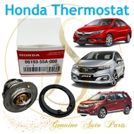 (100% ORIGINAL) HONDA CITY GM6 / JAZZ GK T5A / BRV TSA 2014-2019 THERMOSTAT & O RING 06193-55A-000 0