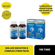 BIO-LIFE EXECUTIVE B COMPLEX 100S (TWIN PACK)