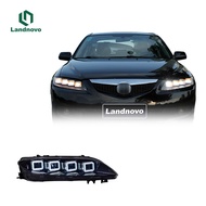 landnovo car accessories headlamp for Mazda 6 2003-2015  led head lamp headlight