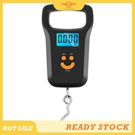 [CloudsMiles] LCD Electronic 50Kg 10g Digital Hanging Kitchen Scale Fishing Weights Pocket Scale Tra