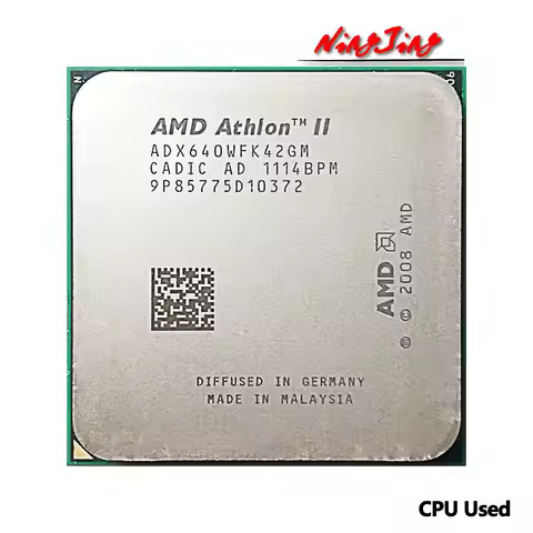 AMD Athlon II X4 640 3 GHz Used Quad-Core CPU ADX640WFK42GM Socket AM3