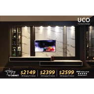 UCO HWTC14 12FT FULL HEIGHT HANGING TV CONSOLE