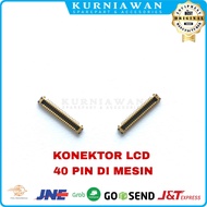 MESIN Lcd Connector Lcd Socket Fpc Samsung A72 A725 A725F 40 Pin In Engine