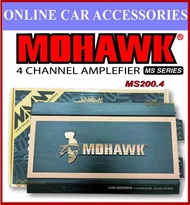 MOHAWK MS Series 4 Channel Amplifier MS-200.4 Power Amplifier Car Amplifier Car Power Amp