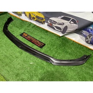Mercedes Benz W205 amg c300 C43 CMST front lip diffuser matt black fit for AMG Line bodykit add on p