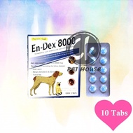 Endex En-Dex 8000 Deworm Tablet / Flea Tablet 10Tab (1 Box)