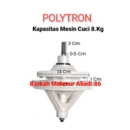 Gearbox Mesin Cuci POLYTRON 2 Tabung 8.Kg Gear Box Polytron