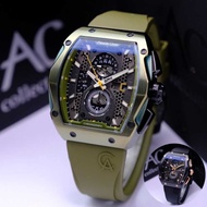 Alexandre christie AC 6608 / AC 6614 / AC 6629 chronograph analog rubber men's watch original