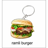 ramli burget egg ramli burger special 2d keychain ramly burger