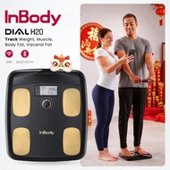 Official Distributor - InBody Dial H20 Smart Body Composition Scale, Body Fat | Midnight Black