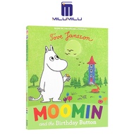 Moomin และปุ่มวันเกิดปกอ่อน-ฉบับสากลโดยหนังสือภาษาอังกฤษต้นฉบับ Tove Jansson