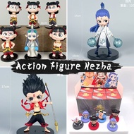 [Ready] Nezha Statue: The Devil's Descurin Cartoon Anime Nezha Ao Bing Desktop Decoration Toys MTVR 