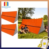 MYRONGMY 2 Pcs Emergency  Shelter, PE with Aluminum Coating Waterproof Emergency  Shelter Tent, Dura