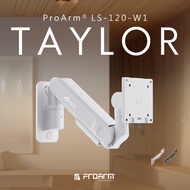 Raymii 27KG 57 Inch LS-120-W1 Pneumatic Ultra-High Load-Bearing Screen Wall Mount Stand Monitor Arm