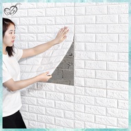 BIG 70x77cm 3D Wallpaper Brick 3D Wall Sticker Foam Self Adhesive Wall panel For Wall Decor