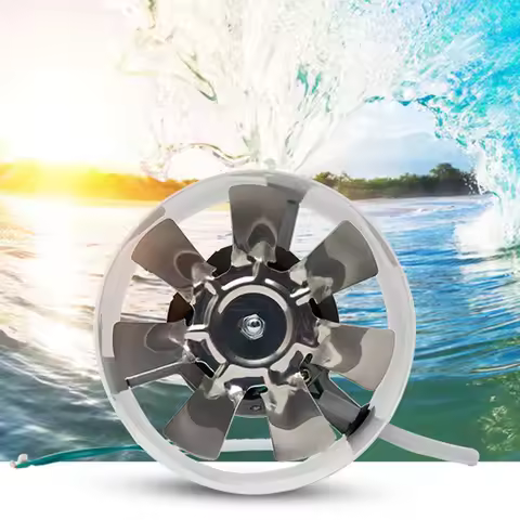 Powerful 4inch Quiet Ducting Fan Inline Duct Fan Exhaust Blower Air Cooling Bathroom Kitchen Ventila