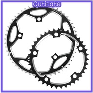 [CUTICATE] Road Bike Chainring Chainring Aluminum Alloy 130BCD Bike Supplies Black