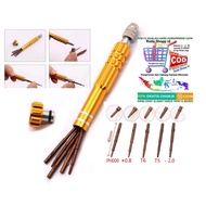New Obeng hp Magnet Lima Mata 5 in 1 Universal ori bisa semua jenis hape