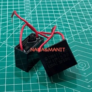 CBB61 2UF 630VAC Square Capacitor With 1 Cable