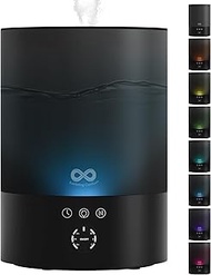 Everlasting Comfort 2.5L Top Fill Humidifiers for Bedroom - Quiet Easy to Fill & Clean, 24HR Runtime