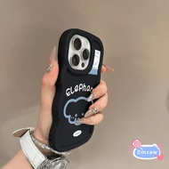 Simple Line Elephant 3D Wave Matte Phone Case For OPPO A60 A40 A40M A3 A3X A18 A38 A98 A79 A78 A76 A