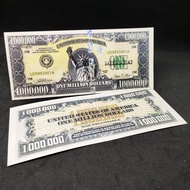 1 million USD lucky souvenir note (color sample)