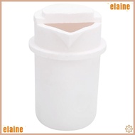 ELAINE Fused Quartz Crucible, 1kg Capacity High Purity Melting Crucible Cup, High Temperature Resist