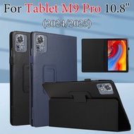 For Tablet M9Pro 2024 2025 5G 10.8 PU Leather Cover Dropproof Case Galaxy Tab M9 Pro N20 Fashion Tab