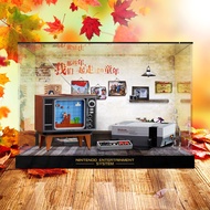 Suitable for Lego 71374 Mario Red White Machine Model Anti-dust Cover Desktop Storage Acrylic Displa