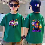 Halloween Kids T-Shirt Boys Girls Spooky Cartoon Costume Outfit Short Sleeve