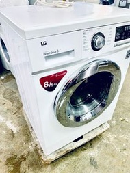 LG變頻摩打 washing with drying function // 二手洗衣乾衣機 ** 8KG ﹏貨到付款