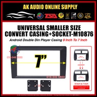 Universal Convert 9" To 7" Android Double Din Player Casing 9 Inch To 7 Inch -M10876 (NO SOCKET)