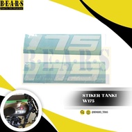 Tank or box stickers kawasaki W175 cutting sticker w175