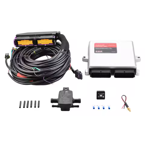 6 Cylinder Gas ECU Kits for RC LPG CNG Conversion Kit for Cars Stable and Durable GPL GNC 256 with P