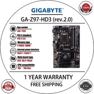 [USED] Gigabyte Z97-HD3 Motherboard LGA 1150 4xDDR3 DIMM Intel Z97 ATX Core i7 i5 i3 32GB