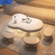 Living Room Cloud Table Coffee Table Cream Irregular Shape Table Coffee Table Atmosphere Tea Table I